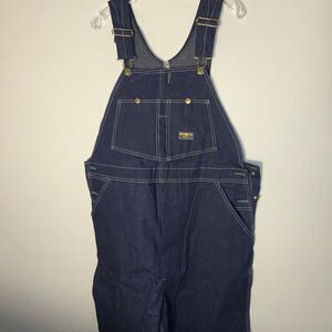 Vintage OshKosh B’Gosh Bib Overalls Men’s 40x34 – NOS Deadstock – USA Made – But